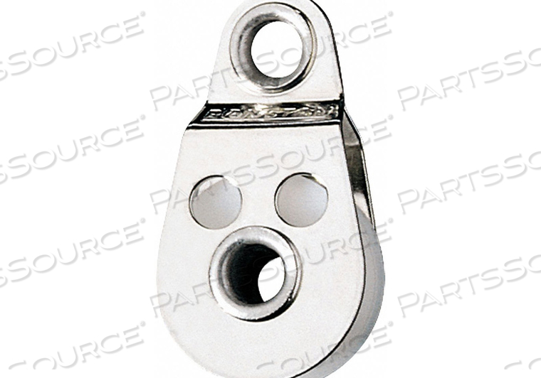 SGL PULLEY FERRULE FIXED EYE 3/16IN by Ronstan