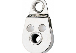 SGL PULLEY FERRULE FIXED EYE 3/16IN by Ronstan