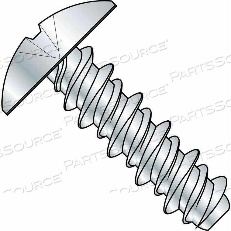 #4 X 3/8 #3 HEAD PHILLIPS TRUSS HIGH LOW SCREW FULLY THREADED ZINC BAKE - PKG OF 10000 by Kanebridge Corporation