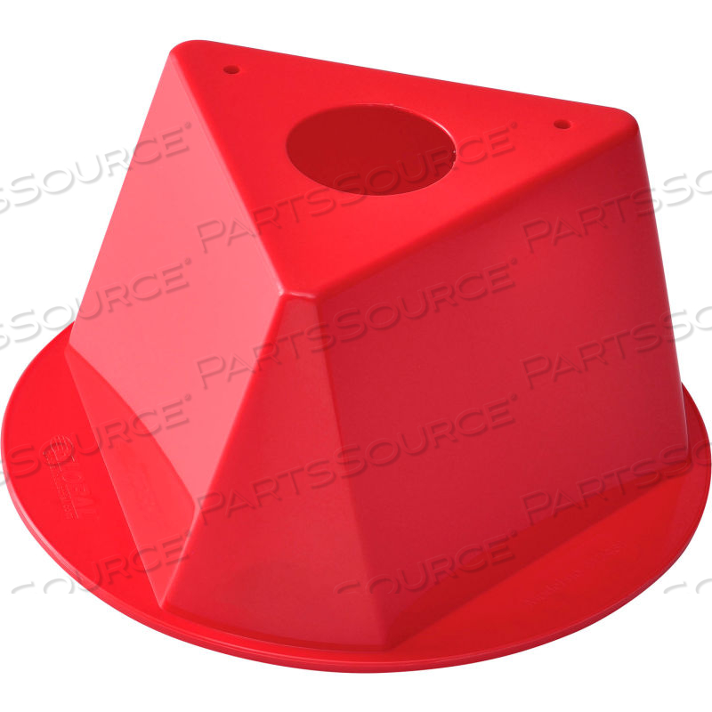 INVENTORY CONTROL CONE - RED by Approved Vendor