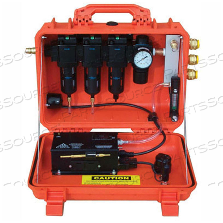 30 CFM INTRINSICALLY SAFE BREATHER BOX, 3 OUTLETS, HANSEN FITTING, BB30-COIS by Air Systems International