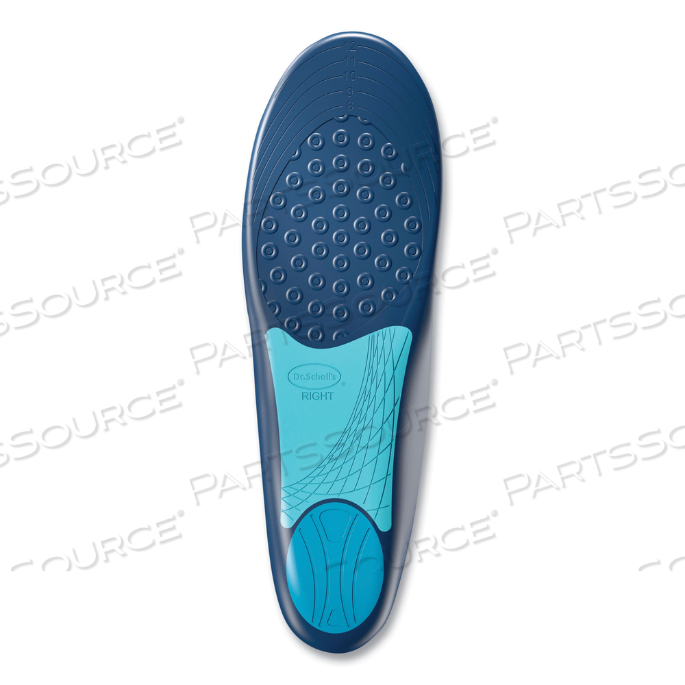 PLANTAR�FASCIITIS�ALL DAY PAIN RELIEF ORTHOTICS FOR WOMEN, WOMEN SIZE 6 TO 10, BLUE by Dr. Scholl's