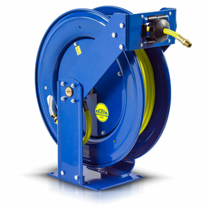 1/2"X100' 300PSI EZ-COIL SAFETY HI-VIS SUPREME DUTY LOW PRESSURE HOSE REEL by Coxreels