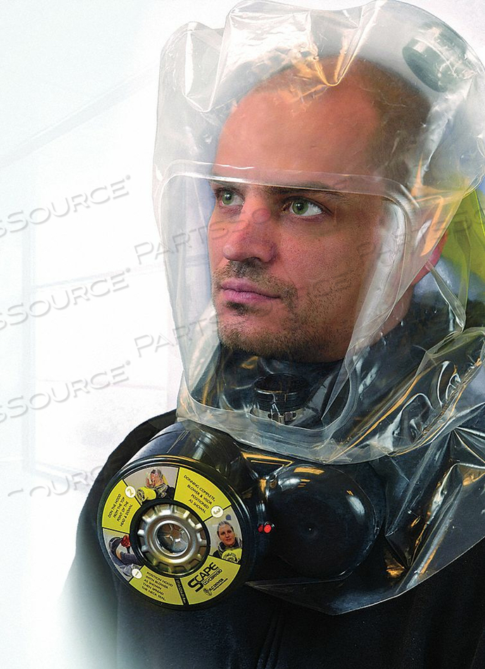 EMERGENCY ESCAPE HOOD by First Line Technology EMERGENCY ESCAPE HOOD by First Line Technology