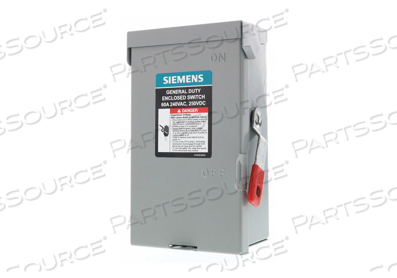 SAFETY SWITCH GENERAL DUTY 2 PHASE by Siemens