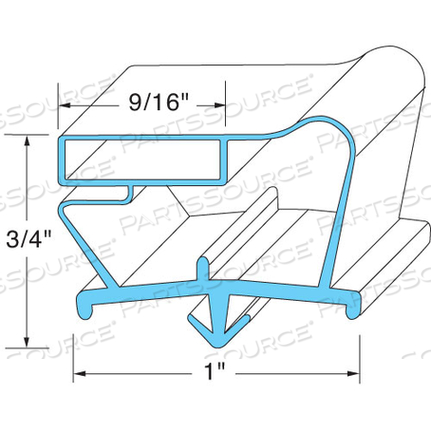 DOOR GASKET -14-5/8" X 19-5/8" 
