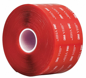 DOUBLE SIDED VHB TAPE 2IN X 5 YD. CLEAR by 3M Consumer