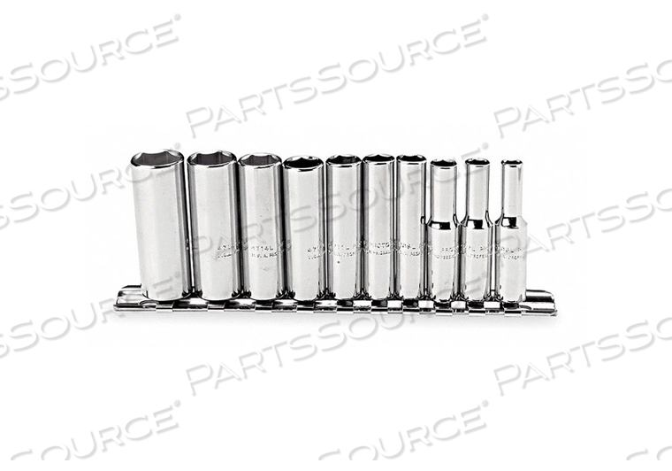 SOCKET SET SAE 1/4 IN DR 10 PC by Proto SOCKET SET SAE 1/4 IN DR 10 PC by Proto