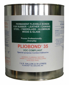 VOC COMPLIANT ADHESIVE 35LV 1 GAL. by Pliobond