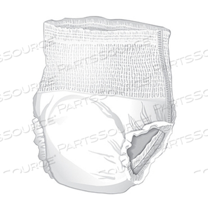 EXTENDED WEAR MAXIMUM ABSORBENT UNDERWEAR, EXTRA LARGE (12 PER BAG) by McKesson