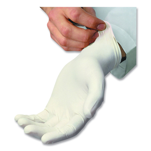 L5101 SERIES POWDERED LATEX GLOVES, 4 MIL, X-LARGE, CREAM, 100/BOX by Ambitex