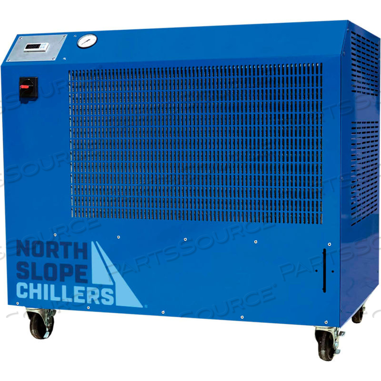 NORTH SLOPE CHILLERS DEEP FREEZE 2-TON INDUSTRIAL CHILLER, 24,000 BTU'S PER HOUR by Powerblanket NORTH SLOPE CHILLERS DEEP FREEZE 2-TON INDUSTRIAL CHILLER, 24,000 BTU'S PER HOUR by Powerblanket