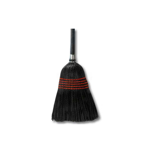BLACK POLY WAREHOUSE BROOM 1-1/8" HANDLE, PACK QTY 6 by Odell Corporation
