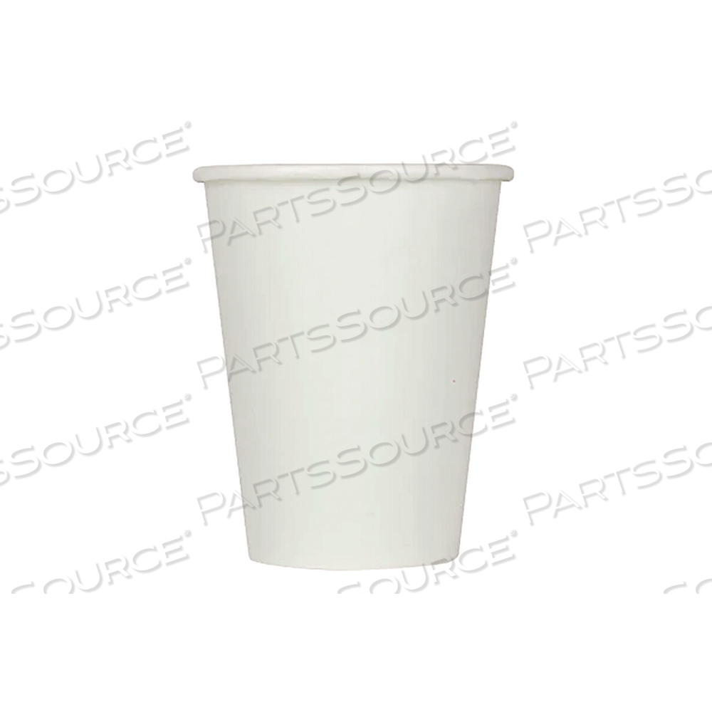 DOUBLE POLY PAPER COLD CUPS, 9 OZ, WHITE by Karat DOUBLE POLY PAPER COLD CUPS, 9 OZ, WHITE by Karat