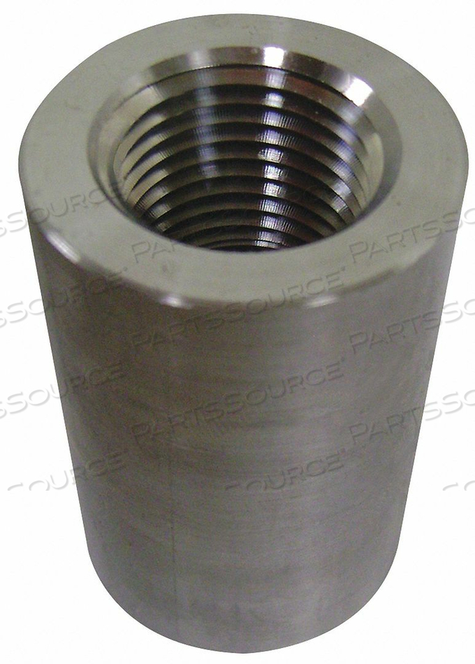 COUPLING, CARBON STEEL, 1 1/2 IN X 1 1/2 IN FITTING PIPE SIZE, CLASS 3000 by Penn Machine Works
