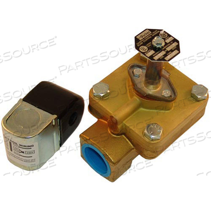 STEAM SOLENOID VALVE 120/240V 1" 