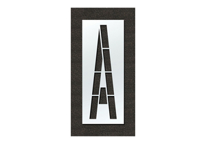 AIRPORT PAVEMENT STENCIL A 120 IN by RAE Products & Chemicals Corp.