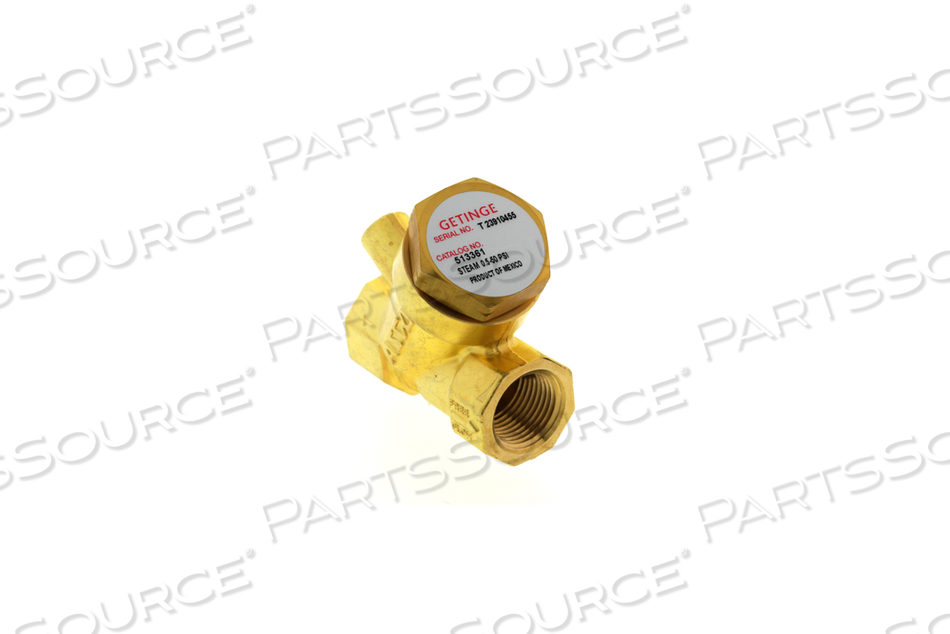 BRASS CHECK VALVE, 3/8 IN by Getinge USA Sales, LLC BRASS CHECK VALVE, 3/8 IN by Getinge USA Sales, LLC
