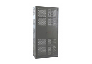 SHELVING CABINET 78 H 36 W CHARCOAL by Hallowell