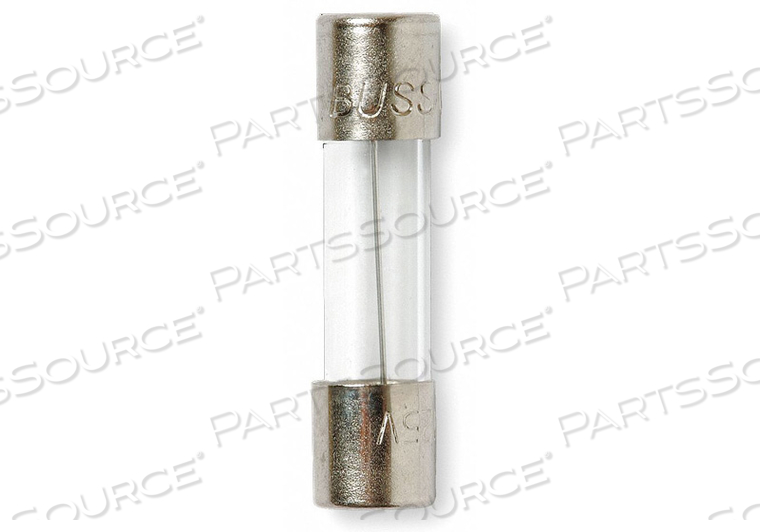 GLASS FUSE, 250MA, 250V AC, GMC SERIES by Cooper Bussmann