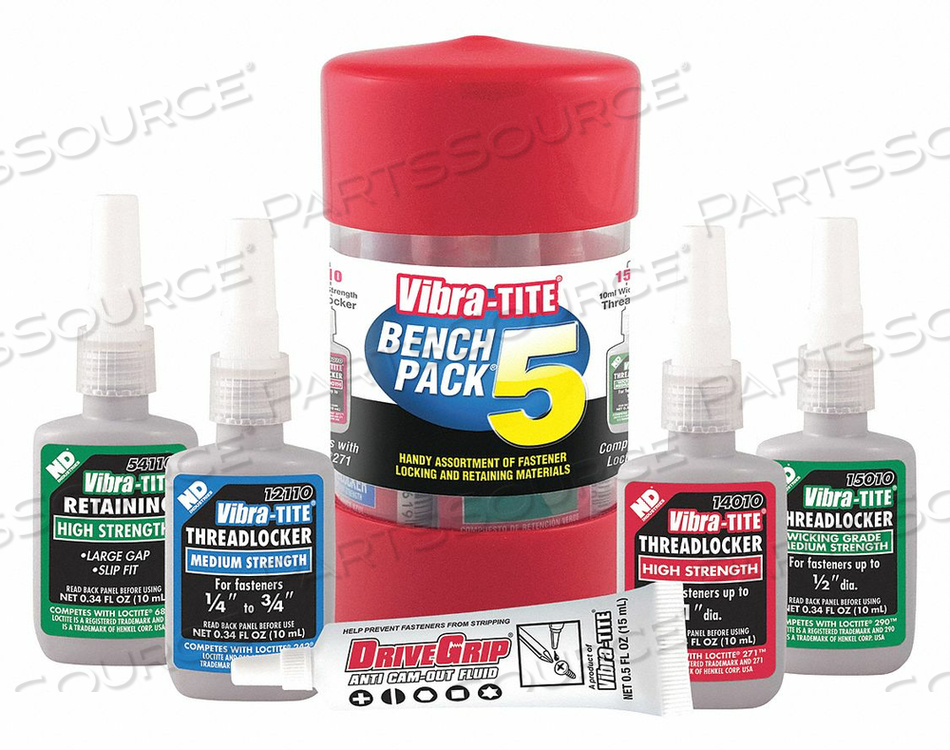 THREADLOCKER RED TUBE KIT by Vibra-Tite