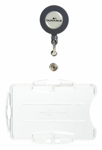 ID BADGE HOLDER 2-3/4 L DUAL PK10 by Durable ID BADGE HOLDER 2-3/4 L DUAL PK10 by Durable