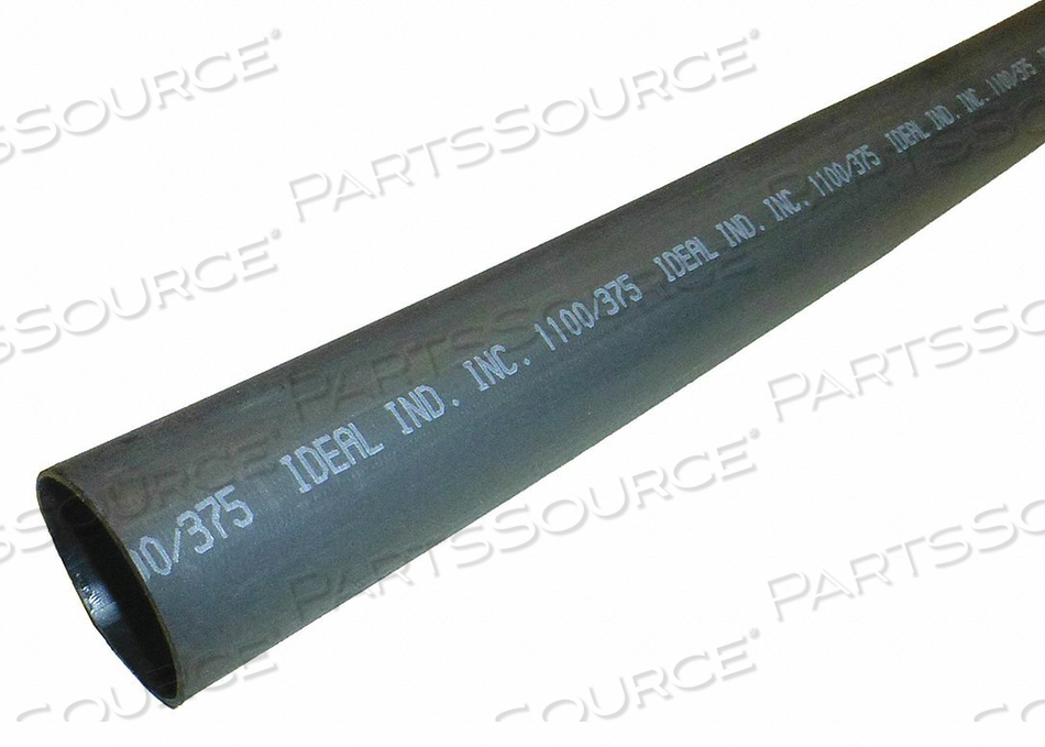 SHRINK TUBING 1.1IN ID BLACK 4FT PK5 by Ideal Industries Inc.