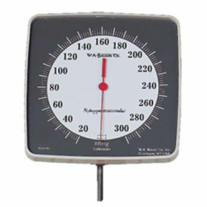 MANOMETER, WITH TUBING, WHITE/BLACK by W.A. Baum Co., Inc. MANOMETER, WITH TUBING, WHITE/BLACK by W.A. Baum Co., Inc.