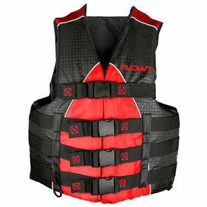 EXTREME SPORT LIFE VEST, RED, LARGE/X-LARGE by Flowt
