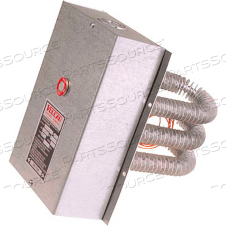 FINNED TUBULAR AIR DUCT HEATER 480V by Vulcan