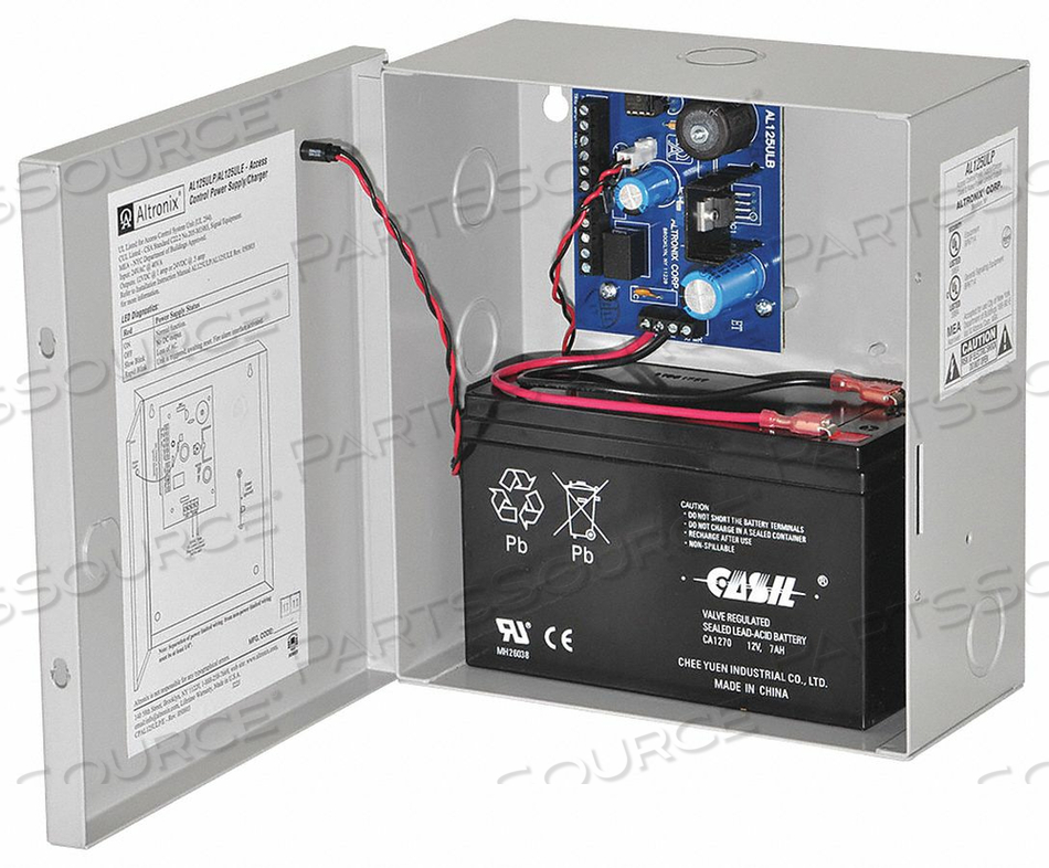 POWER SUPPLY 2OUT 12DC OR 24DC @ 1A by Altronix Corporation POWER SUPPLY 2OUT 12DC OR 24DC @ 1A by Altronix Corporation