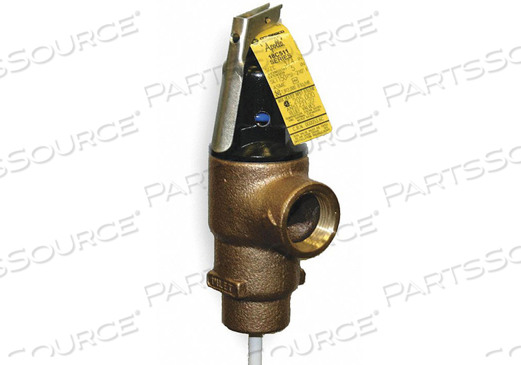 T AND P RELIEF VALVE MNPT X FNPT by Apollo Valves (a Conbraco Company) T AND P RELIEF VALVE MNPT X FNPT by Apollo Valves (a Conbraco Company)
