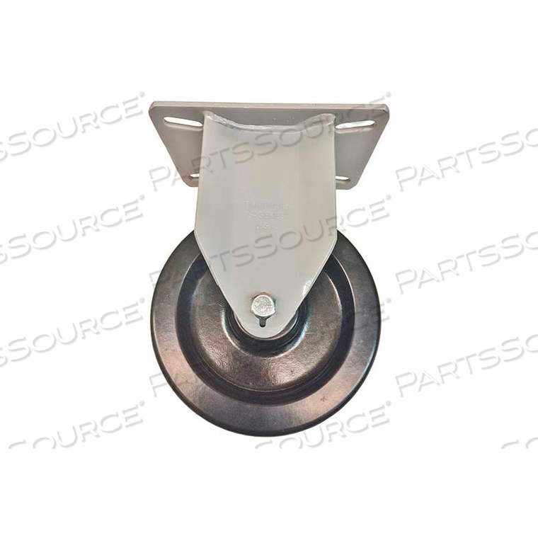 HEAVY-DUTY RIGID CASTER - PHENOLIC 8" DIA. - 1500 LB. CAPACITY 