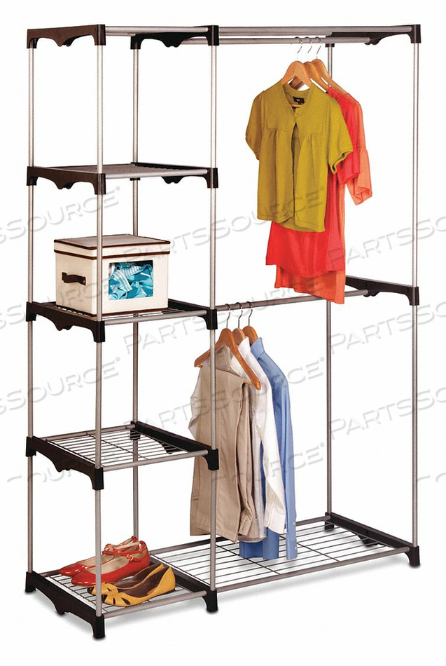 DOUBLE ROD FREESTANDING CLOSET 