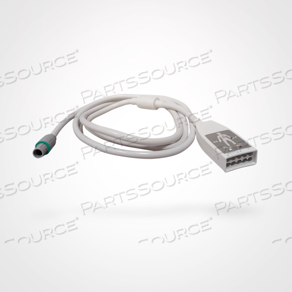 TWIN PIN TRUNK ECG CABLE - 10 FT by Siemens Medical Solutions