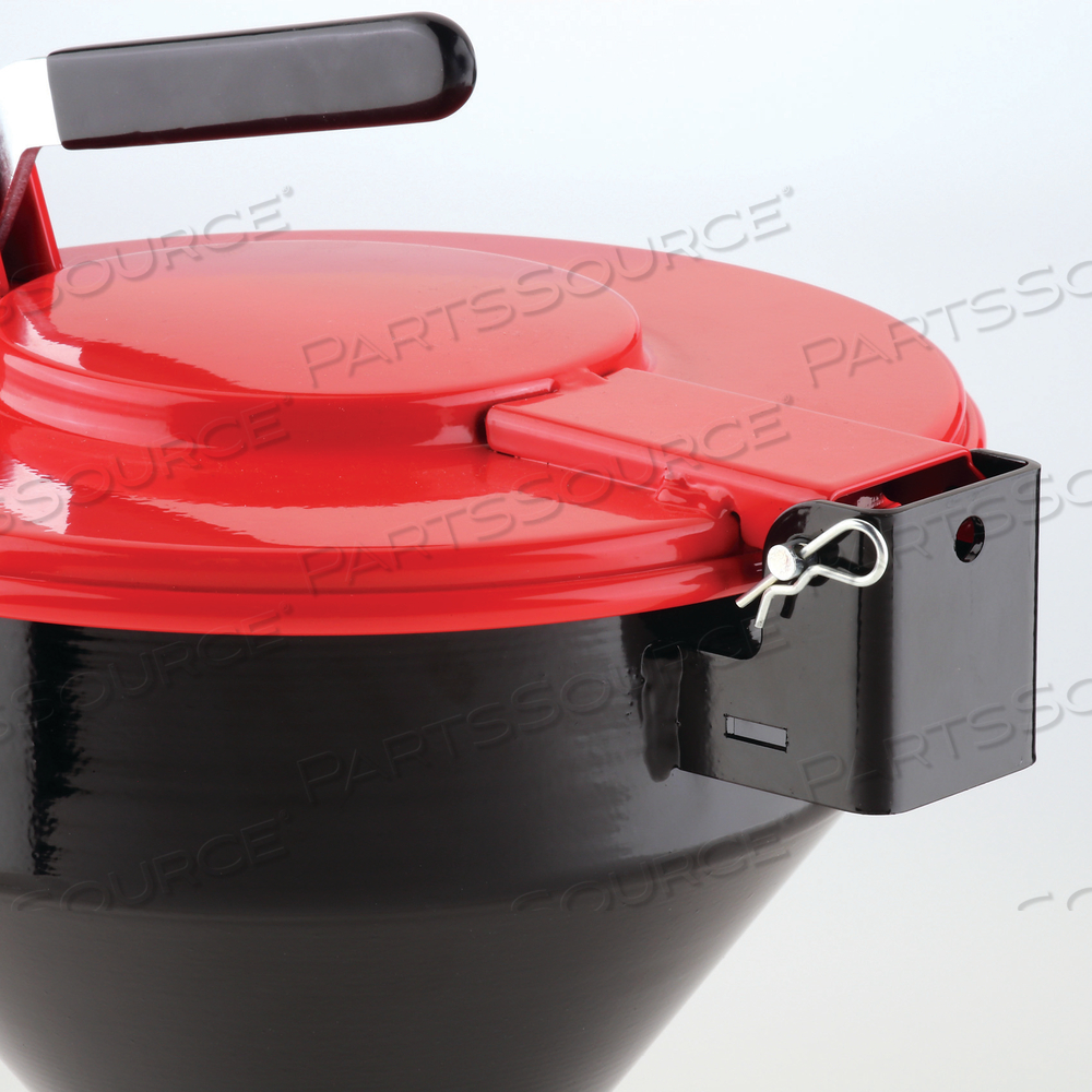PIG BURPLESS POLY-COATED STEEL DRUM FUNNEL by New Pig Corporation