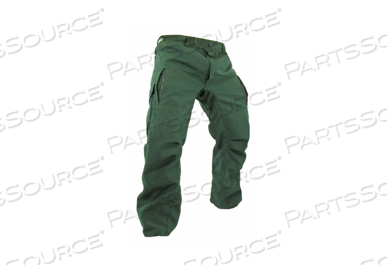 FIRE PANTS FOREST GREEN INSEAM 32 IN. by Coaxsher