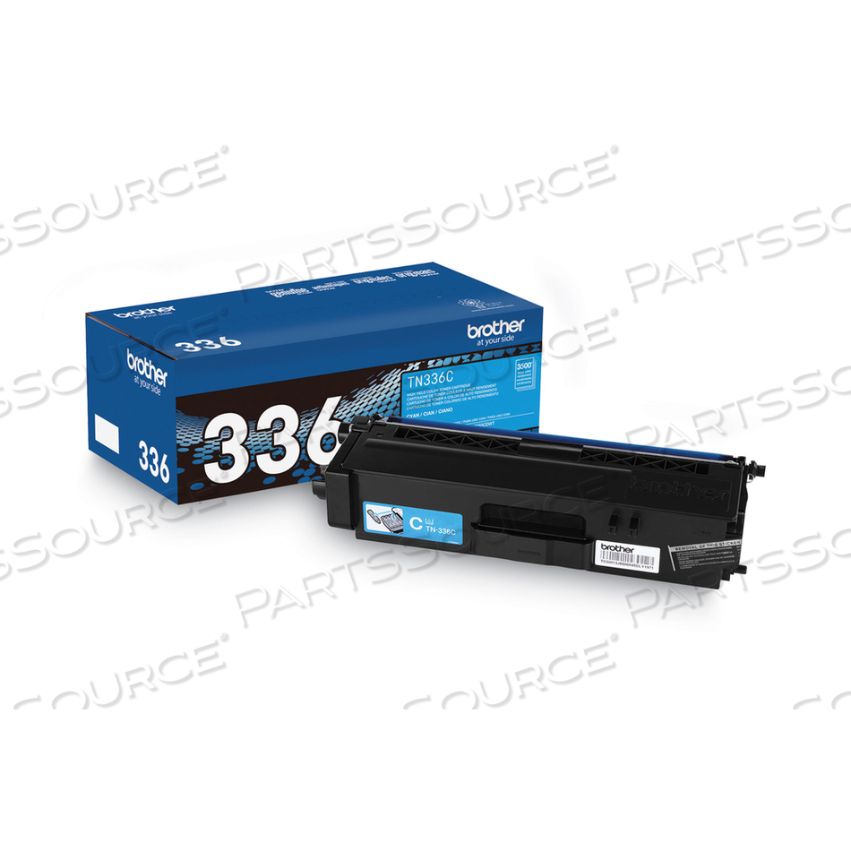 TONER CARTRIDGE 3500 PAGE-YIELD CYAN by Brother