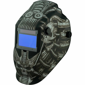PROFESSIONAL AUTO-DARKENING HELMET WITH GRIND MODE, 9-13 VAR. SHADE CONTROL by Metal Man Work Gear PROFESSIONAL AUTO-DARKENING HELMET WITH GRIND MODE, 9-13 VAR. SHADE CONTROL by Metal Man Work Gear