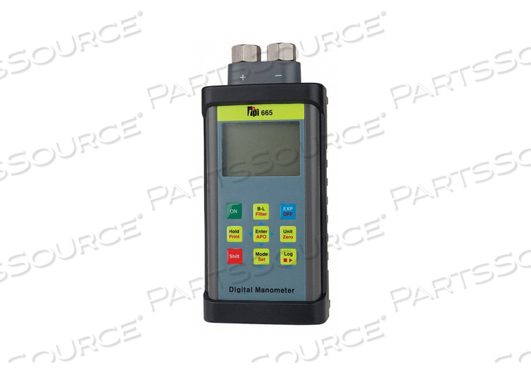 DIGITAL MANOMETER +/-101.5 PSI LCD by Test Products International Inc.