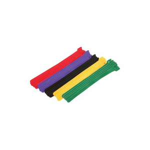 HOOK & LOOP CABLE TIE ASSORTMENT, 8"L X 1/2"W, ASSORTED by Eclipse Enterprises, Inc. HOOK & LOOP CABLE TIE ASSORTMENT, 8"L X 1/2"W, ASSORTED by Eclipse Enterprises, Inc.