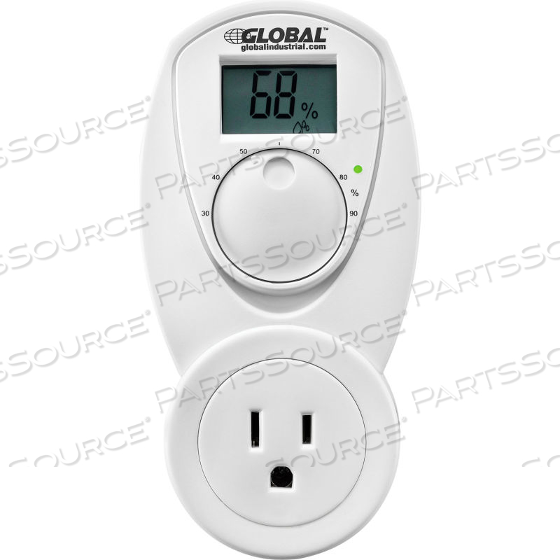 PLUG IN HUMIDIFIER CONTROL 120V, 15A, ANALOG 30-90% RELATIVE HUMIDITY by Approved Vendor