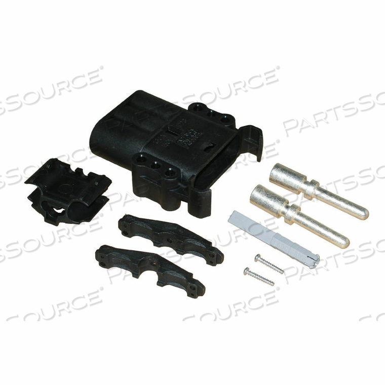 APP BATTERY CONNECTOR DIN A160 MALE HOUSING KIT by TVH Parts APP BATTERY CONNECTOR DIN A160 MALE HOUSING KIT by TVH Parts