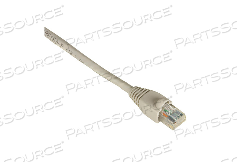 STRANDED ETHERNET PATCH CABLE, BEIGE, 24 AWG, RJ-45 MALE, CM PVC JACKET, RJ-45 MALE, 350 MHZ, 25 FT 