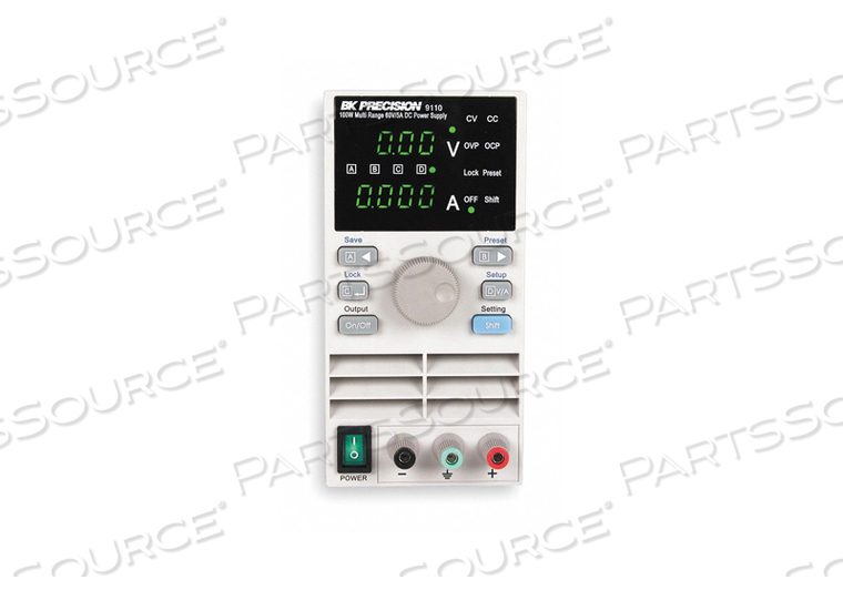 SINGLE OUTPUT POWER SUPPLY 0 TO 60 VDC by B&K Precision