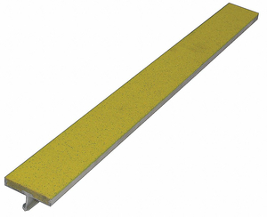 STAIR STRIP YELLOW 60IN W EXTRUDED ALUM by Wooster
