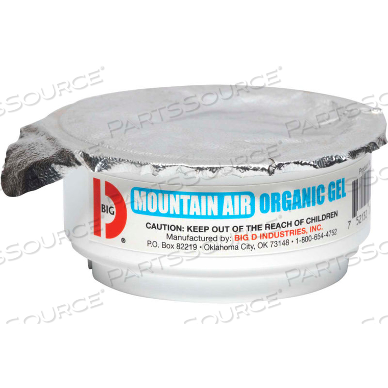 ORGANIC DEODORANT GEL - MOUNTAIN AIR by Big D