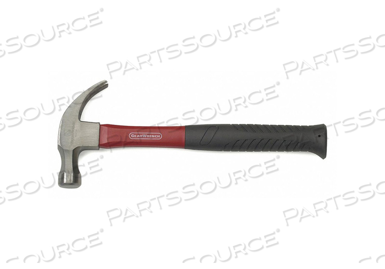 16 OZ. CURVED CLAW HAMMER WITH FIBERGLASS HANDLE by Gearwrench