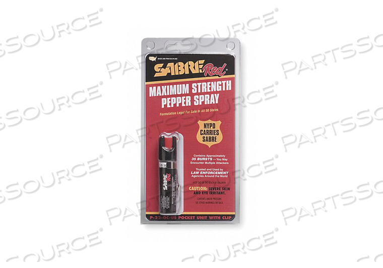 PEPPER SPRAY POCKET SIZE .75 OZ by Sabre PEPPER SPRAY POCKET SIZE .75 OZ by Sabre