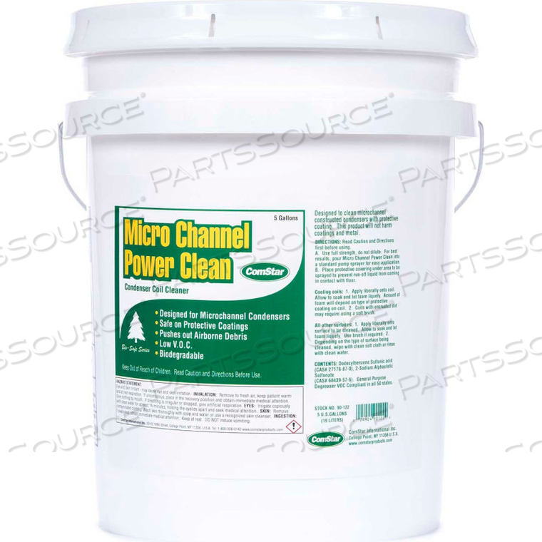 MICRO CHANNEL POWER CLEAN CONDENSER COIL CLEANER 5 GALLONS 